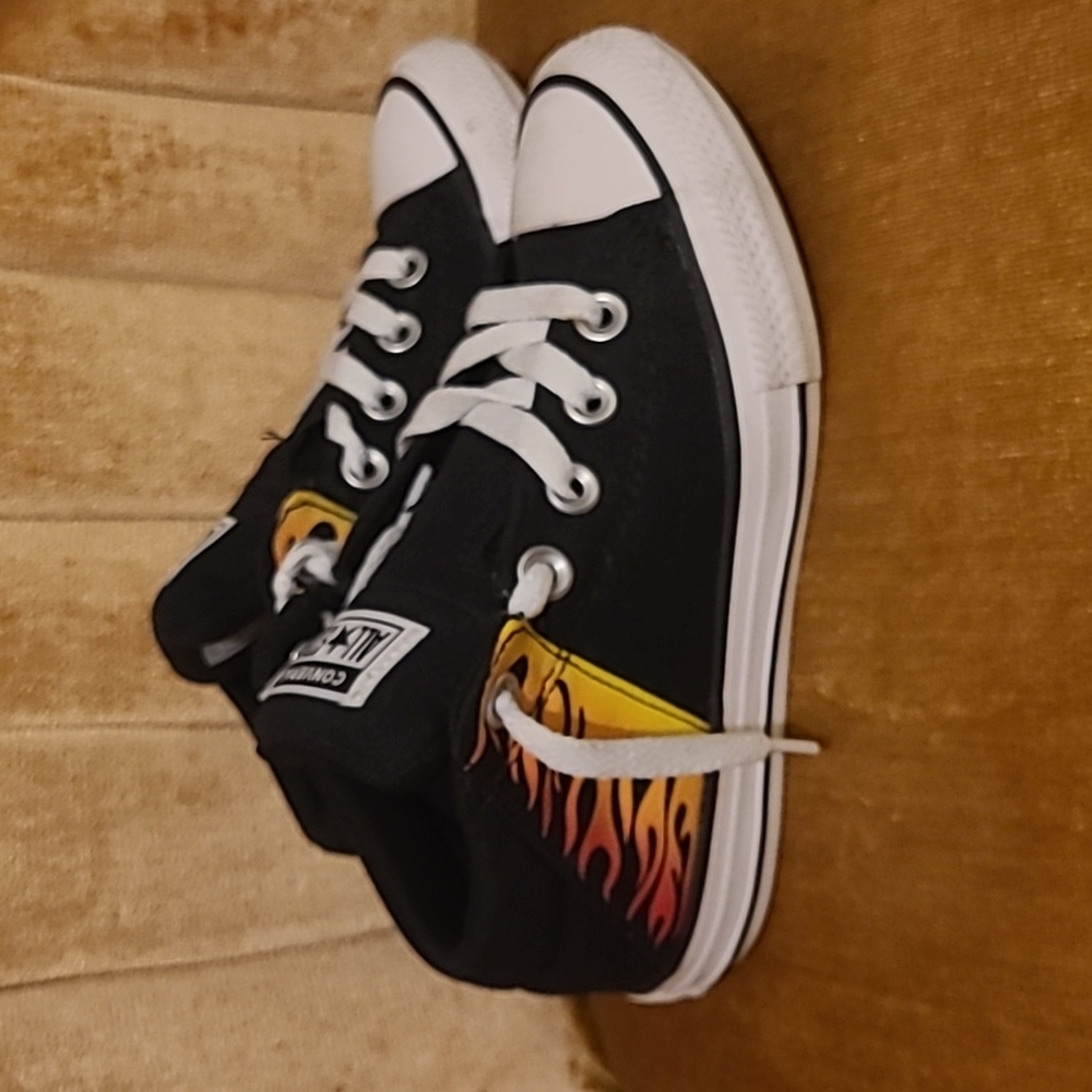 Converse All-Star Flame Mid Rise Sneakers